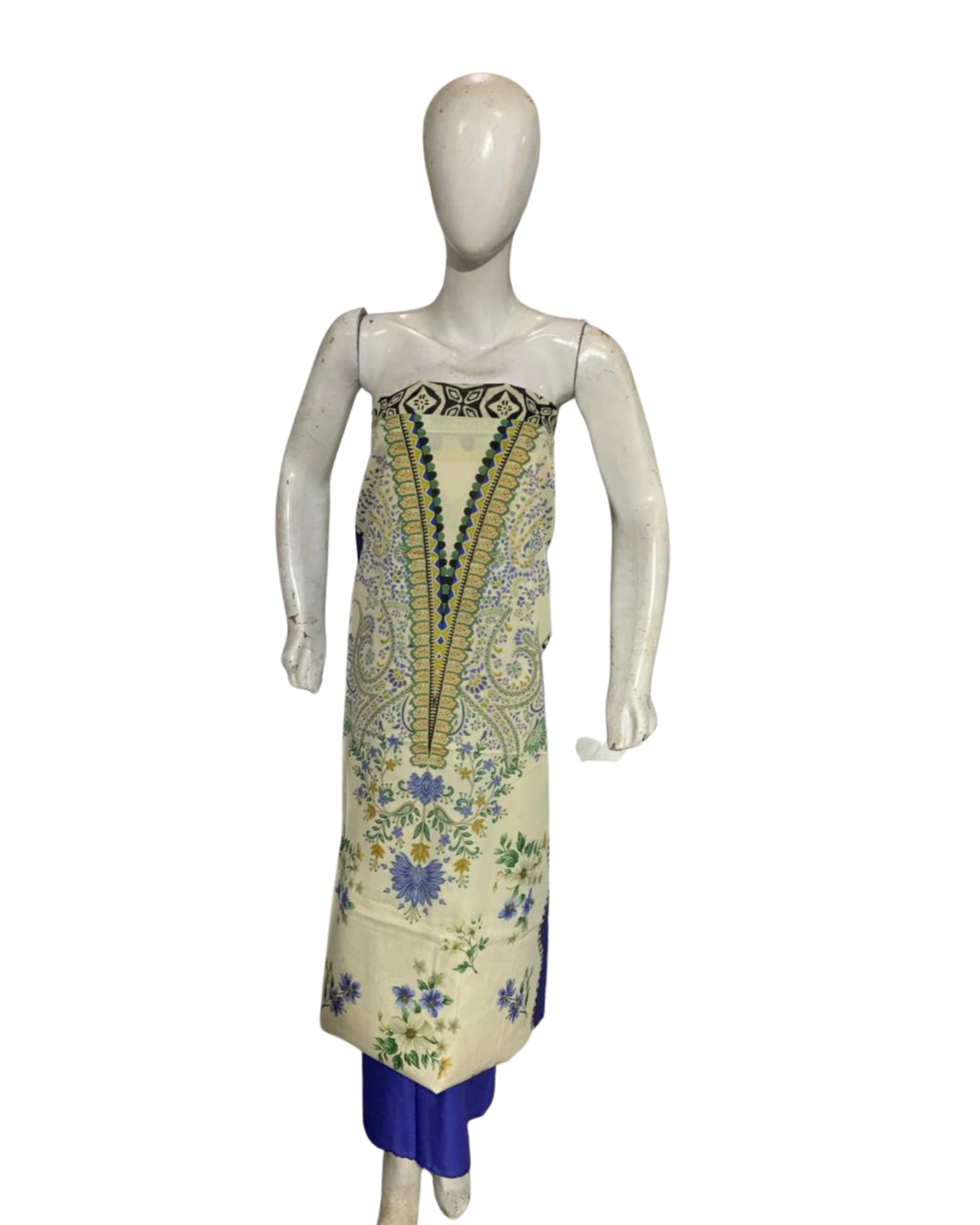 2PC ETHNC Lawn Suit – Imported(Unstitched)