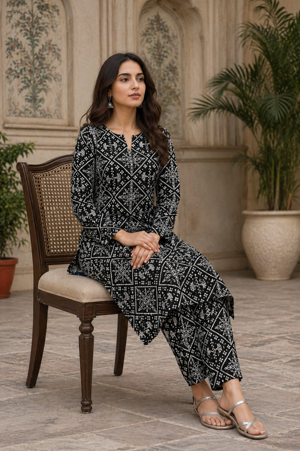 2PC Camric Cotton Suit – Imported Thailand (Unstitched)
