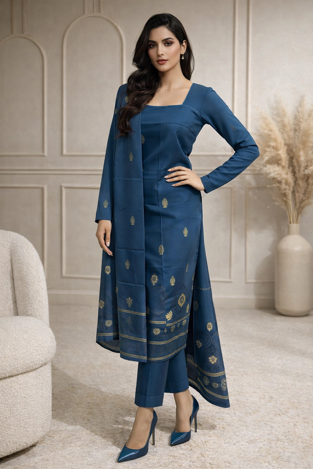 Bonanza Satrangi 3PC Borussia Lawn Suit – Unstitched