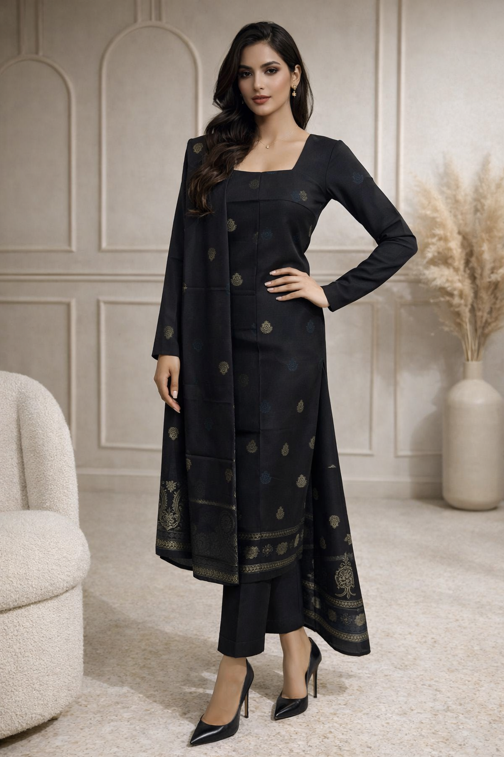 Bonanza Satrangi 3PC Borussia Lawn Suit – Unstitched