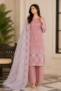 Edenrobe Premium Embroidered 3 Piece
