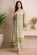 Elaya Premium 3 Piece Unstitched Lawn Suit