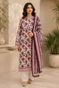 Elaya Premium 3 Piece Unstitched Lawn Suit