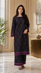 Nishat Collection 2 Piece Printed Border
