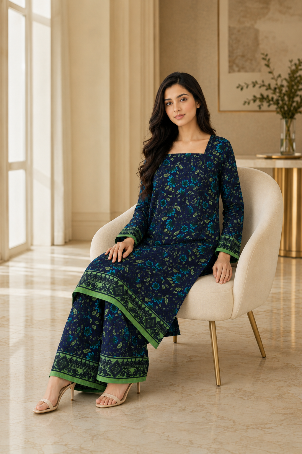 Nishat Collection 2 Piece Printed Border