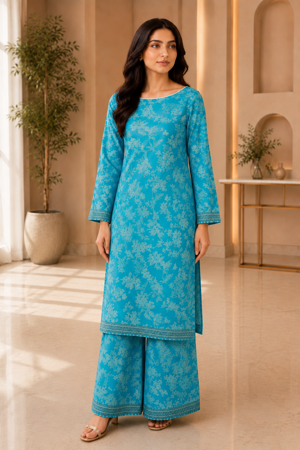 Nishat Collection 2 Piece Printed Border