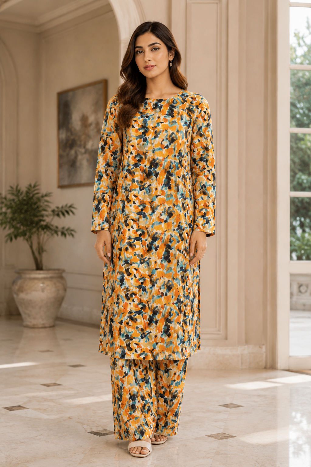 Summer Breeze – 2 Piece Premium Lawn Suit
