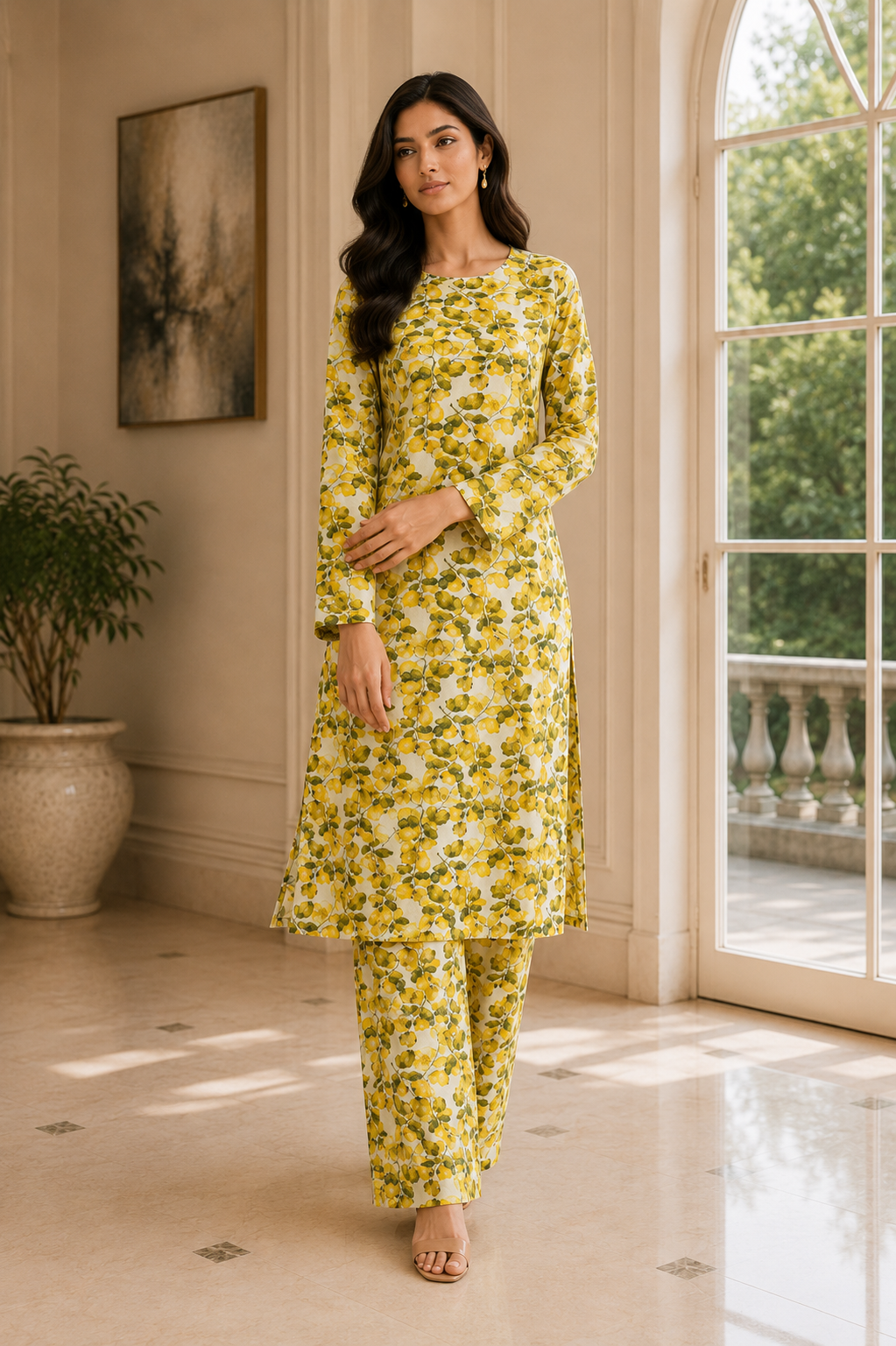 Summer Breeze – 2 Piece Premium Lawn Suit