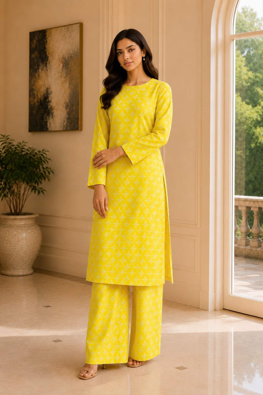 Summer Breeze – 2 Piece Premium Lawn Suit