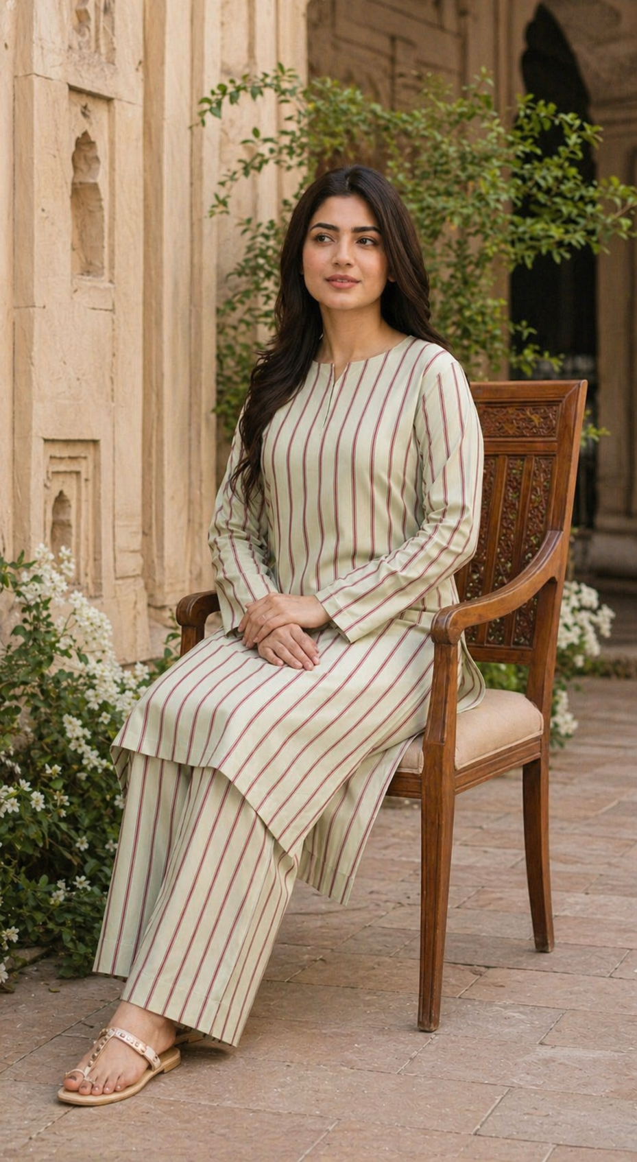 2PC Camric Cotton Suit – Imported Thailand (Unstitched)