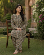 2PC Camric Cotton Suit – Imported Thailand (Unstitched)