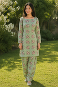 2PC ETHNC Lawn Suit – Imported(Unstitched)