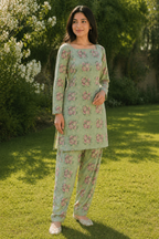 2PC ETHNC Lawn Suit – Imported(Unstitched)