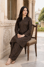 2PC Ethnc Lawn Suit – Imported  (Unstitched)