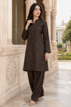 2PC Ethnc Lawn Suit – Imported  (Unstitched)