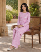 2PC ETHNC Lawn Suit – Imported(Unstitched)