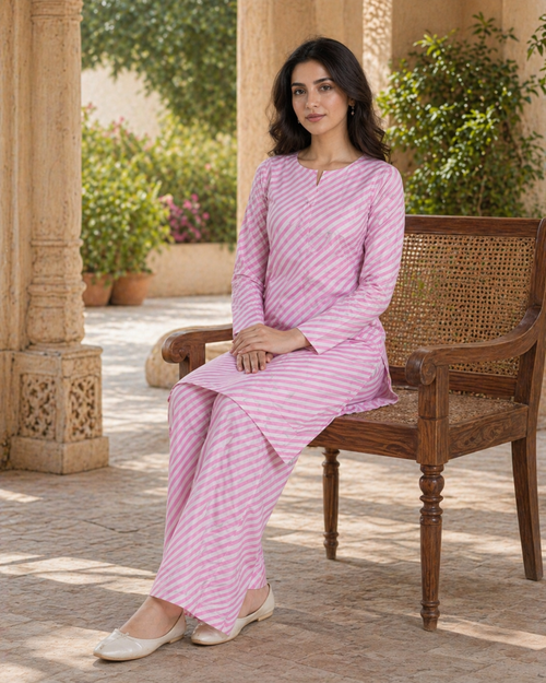 2PC ETHNC Lawn Suit – Imported(Unstitched)