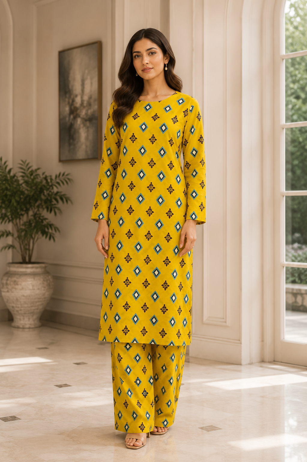 Summer Breeze – 2 Piece Premium Lawn Suit