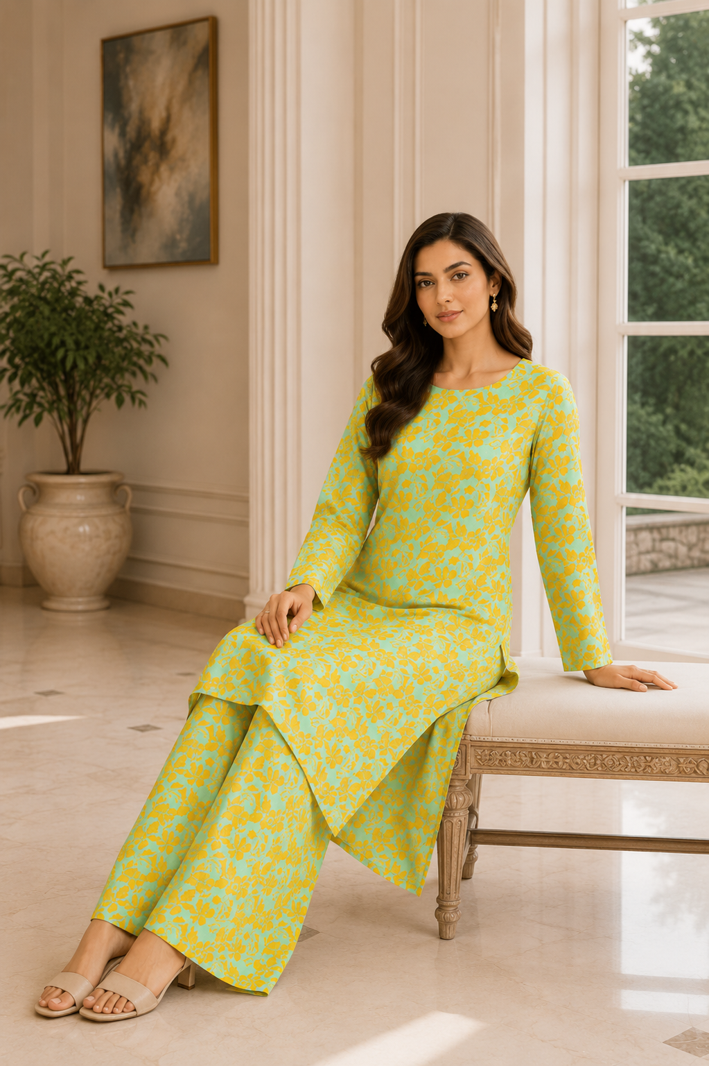 Summer Breeze – 2 Piece Premium Lawn Suit