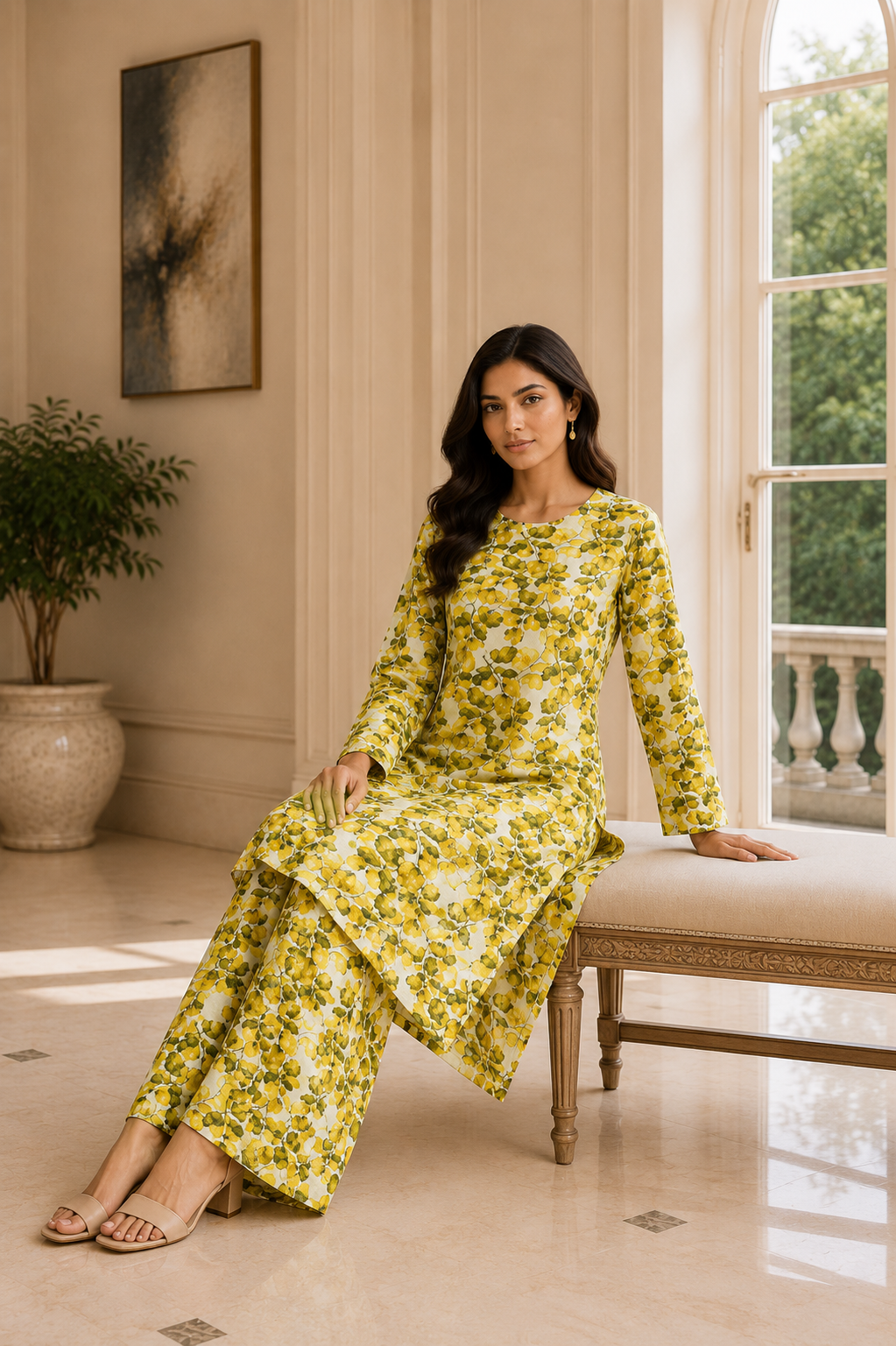 Summer Breeze – 2 Piece Premium Lawn Suit