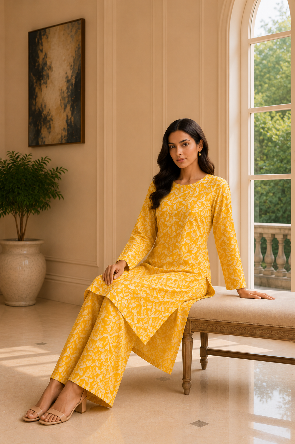 Summer Breeze – 2 Piece Premium Lawn Suit