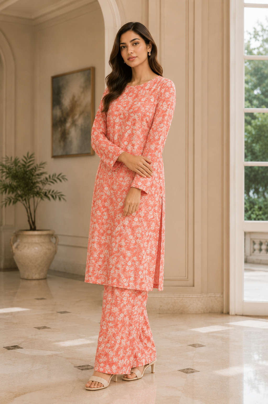 Summer Breeze – 2 Piece Premium Lawn Suit
