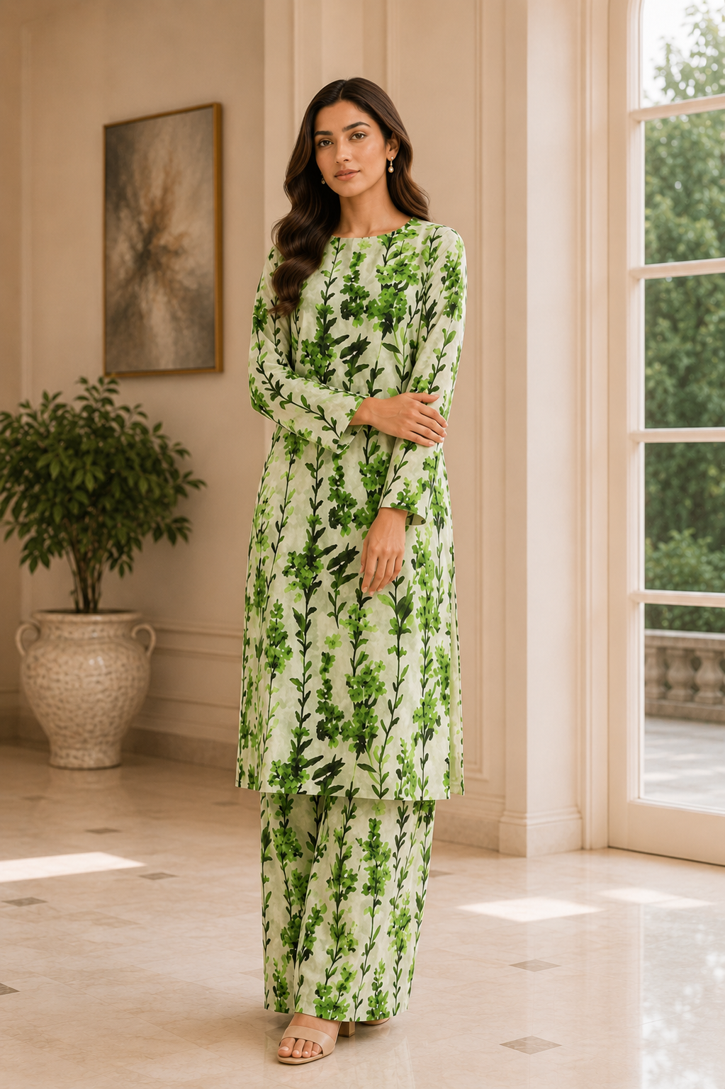 Summer Breeze – 2 Piece Premium Lawn Suit