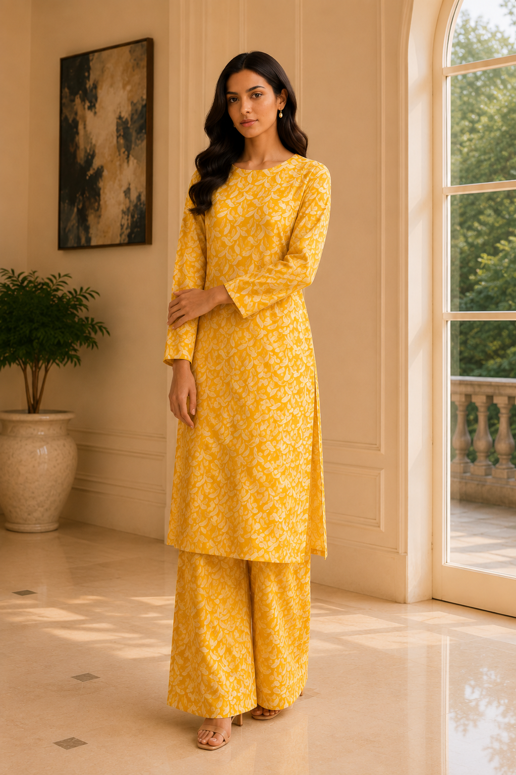 Summer Breeze – 2 Piece Premium Lawn Suit