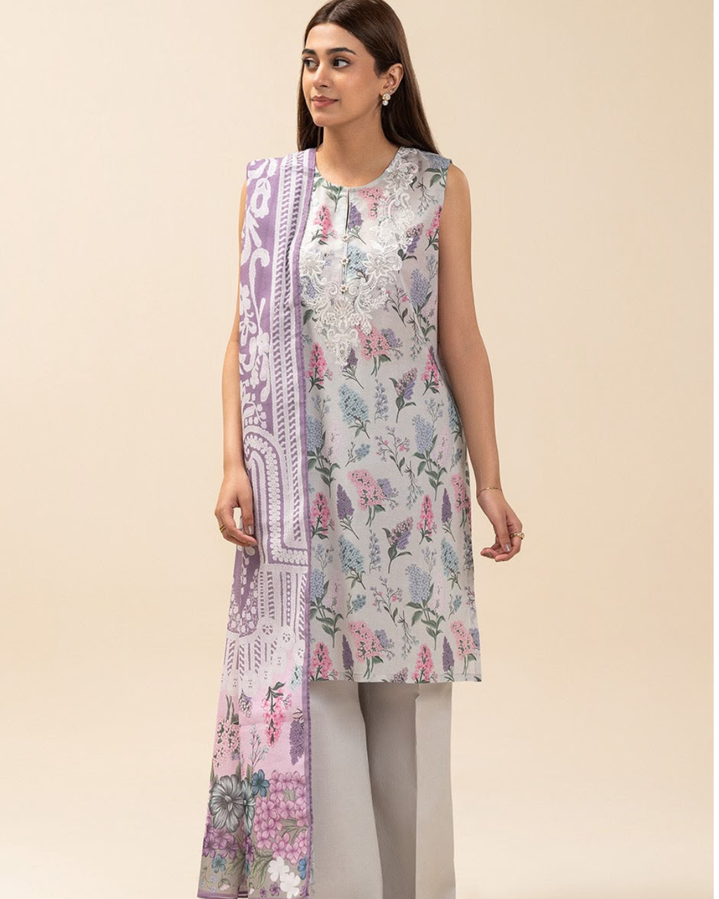 BEECHTREE Embroidered Unstitched Lawn Collection