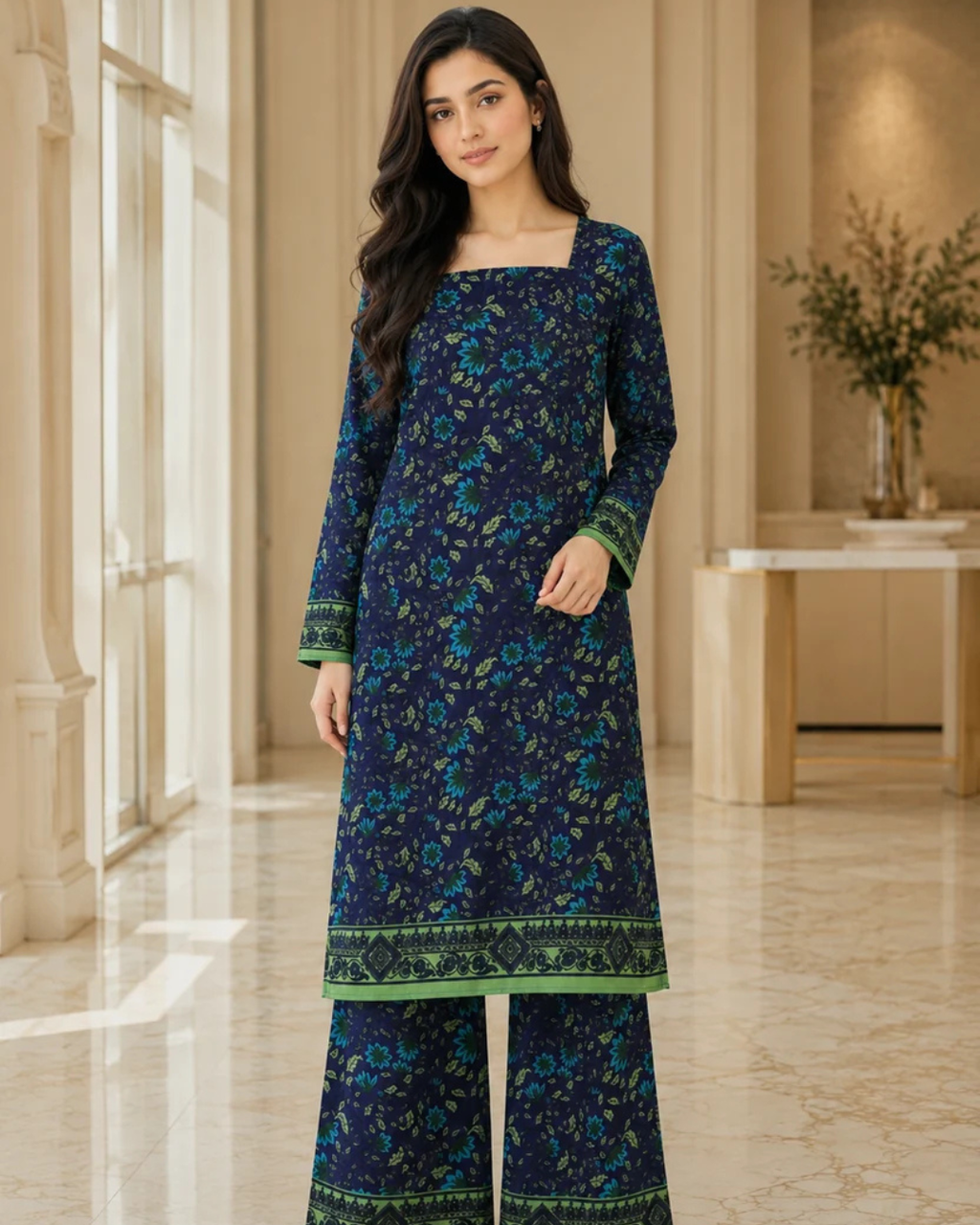 2 Piece - Digital Printed Suit