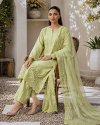 3-Piece Embroidered Lawn Suit