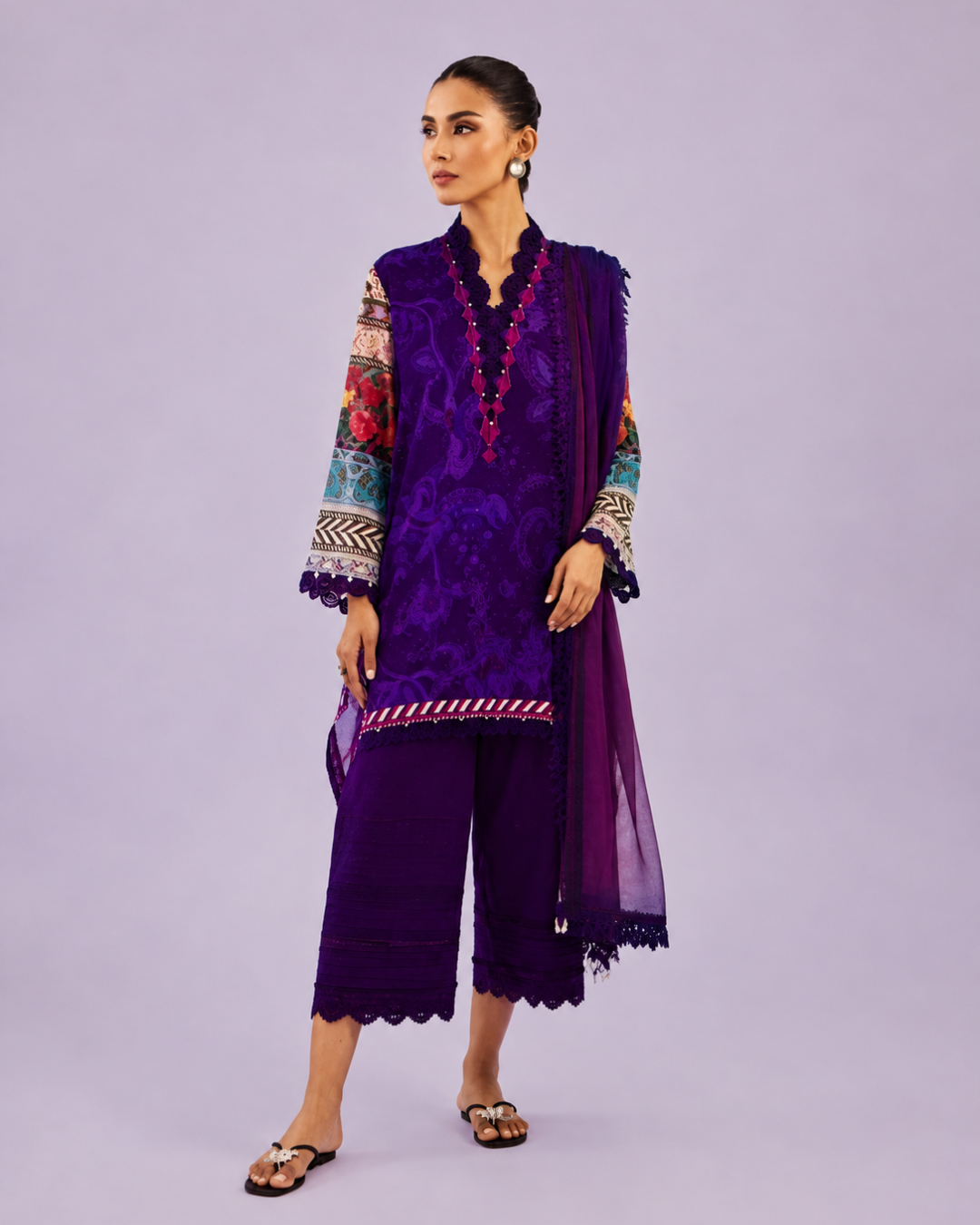 3- Piece Digital Printed Lawn Suit