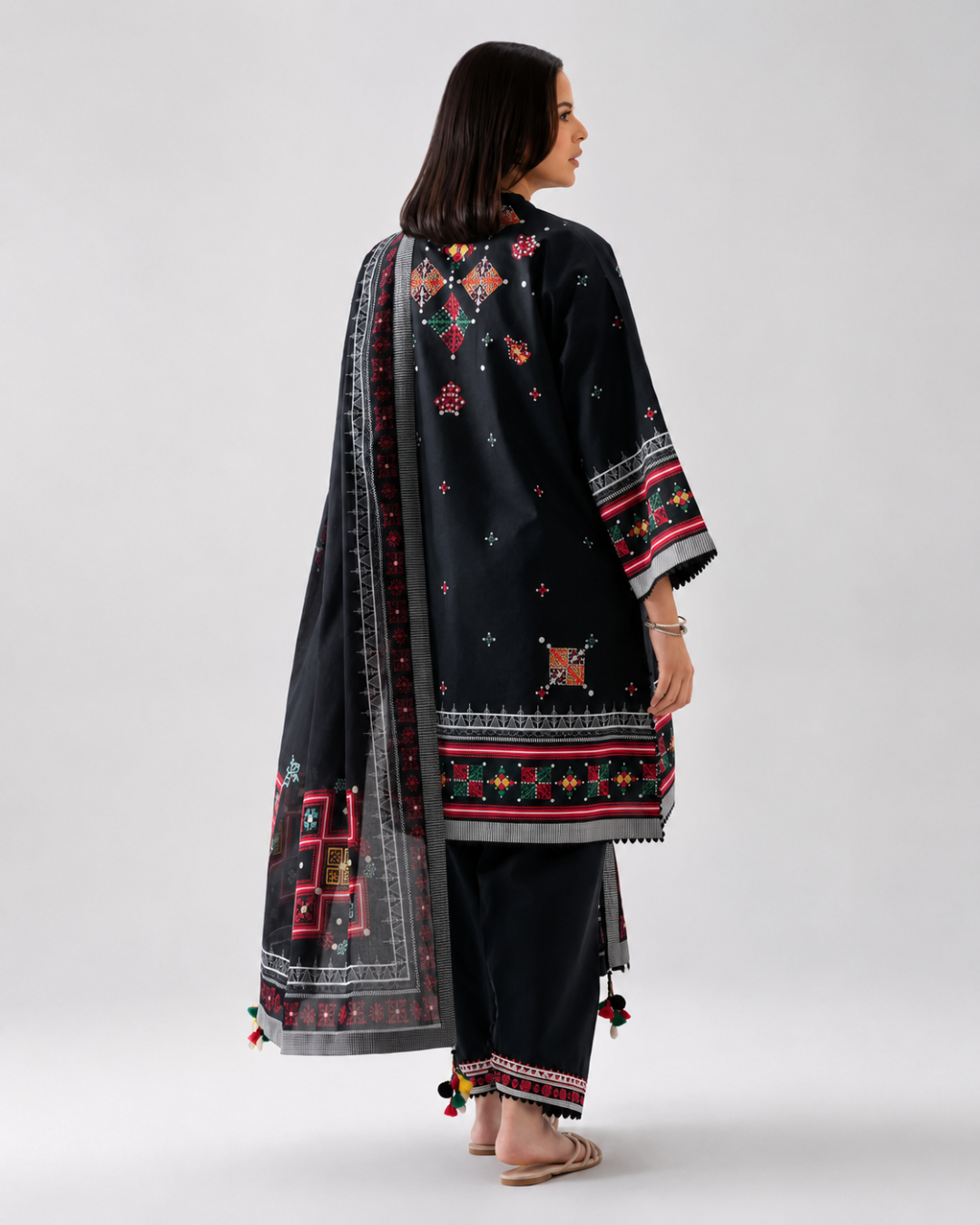 Nishat Digital Printed Lawn 3piece Collection