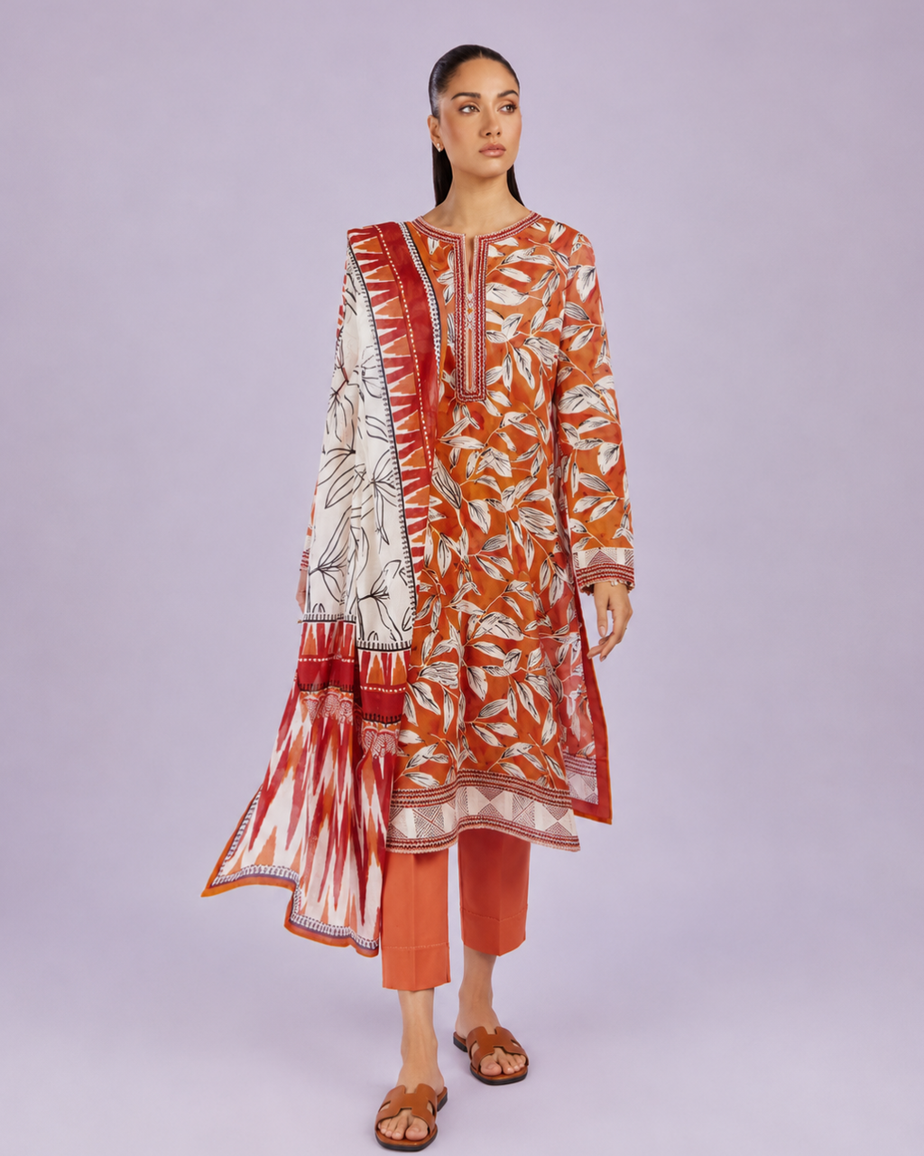 3- Piece Digital Printed Lawn Suit