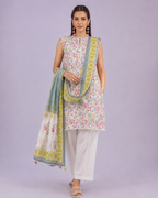 3- Piece Digital Printed Lawn Suit