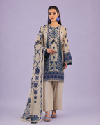 3- Piece Digital Printed Lawn Suit