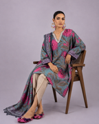 3- Piece Digital Printed Lawn Suit