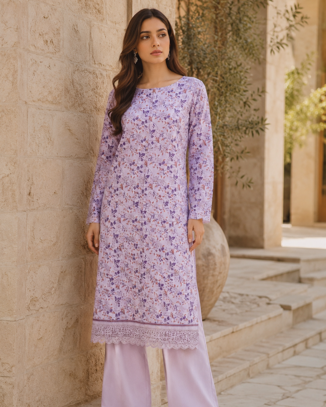 Bareeze Premium Embroidered 2pc Suit