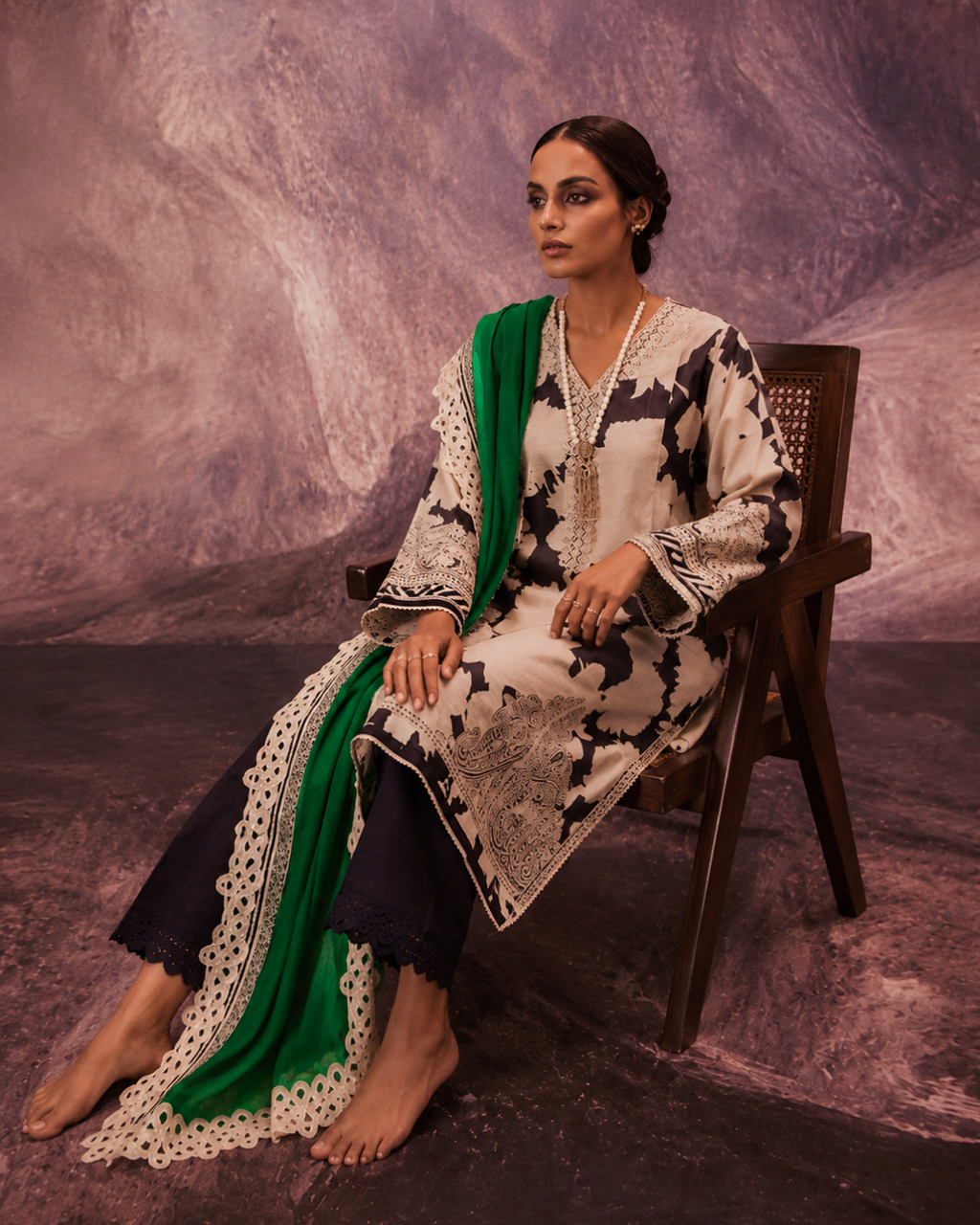 3- Piece Digital Printed Lawn Suit