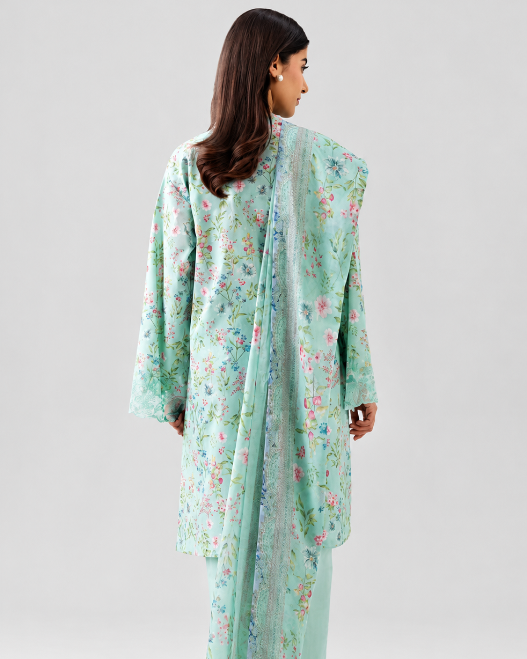 Nishat Digital Printed Lawn 3piece Collection