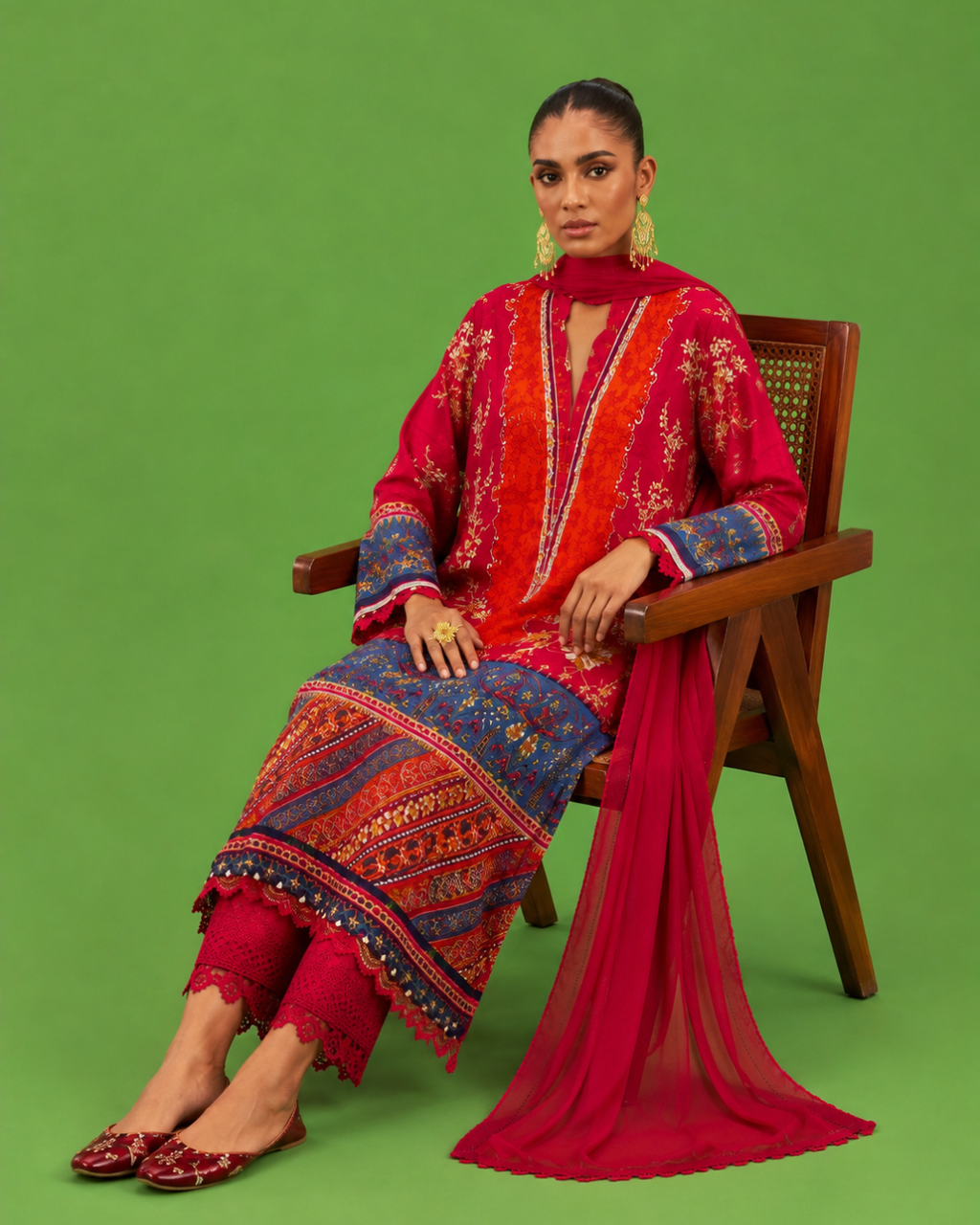 3- Piece Digital Printed Lawn Suit