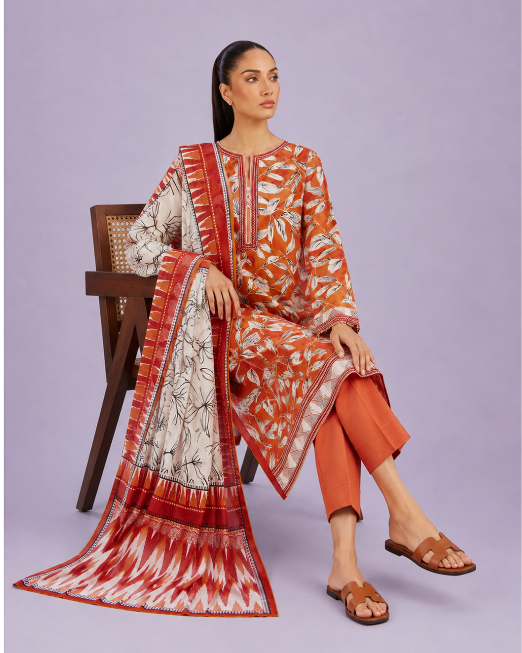 3- Piece Digital Printed Lawn Suit