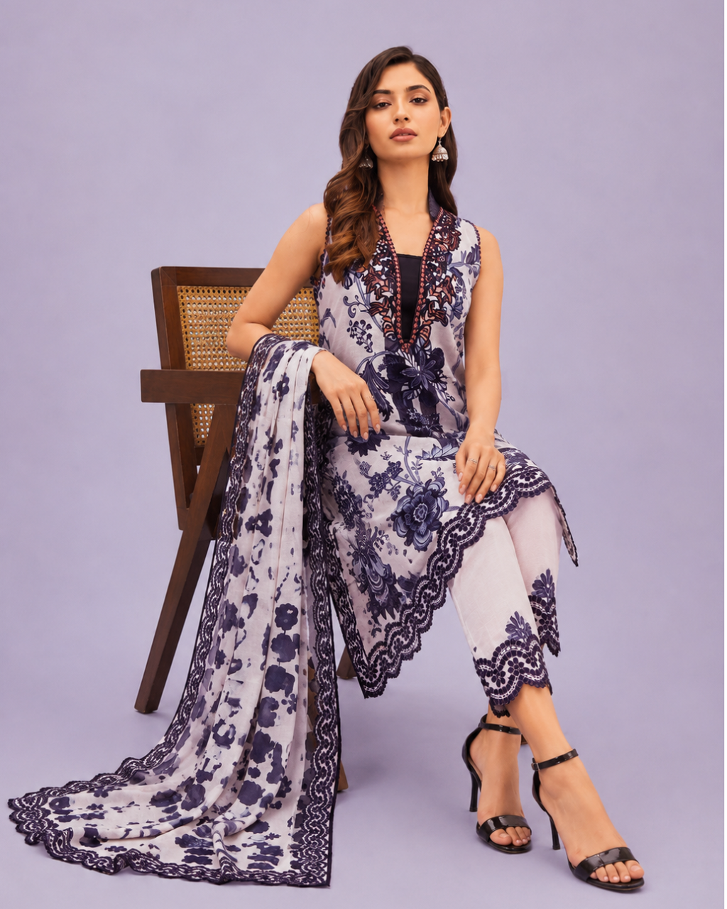 3- Piece Digital Printed Lawn Suit