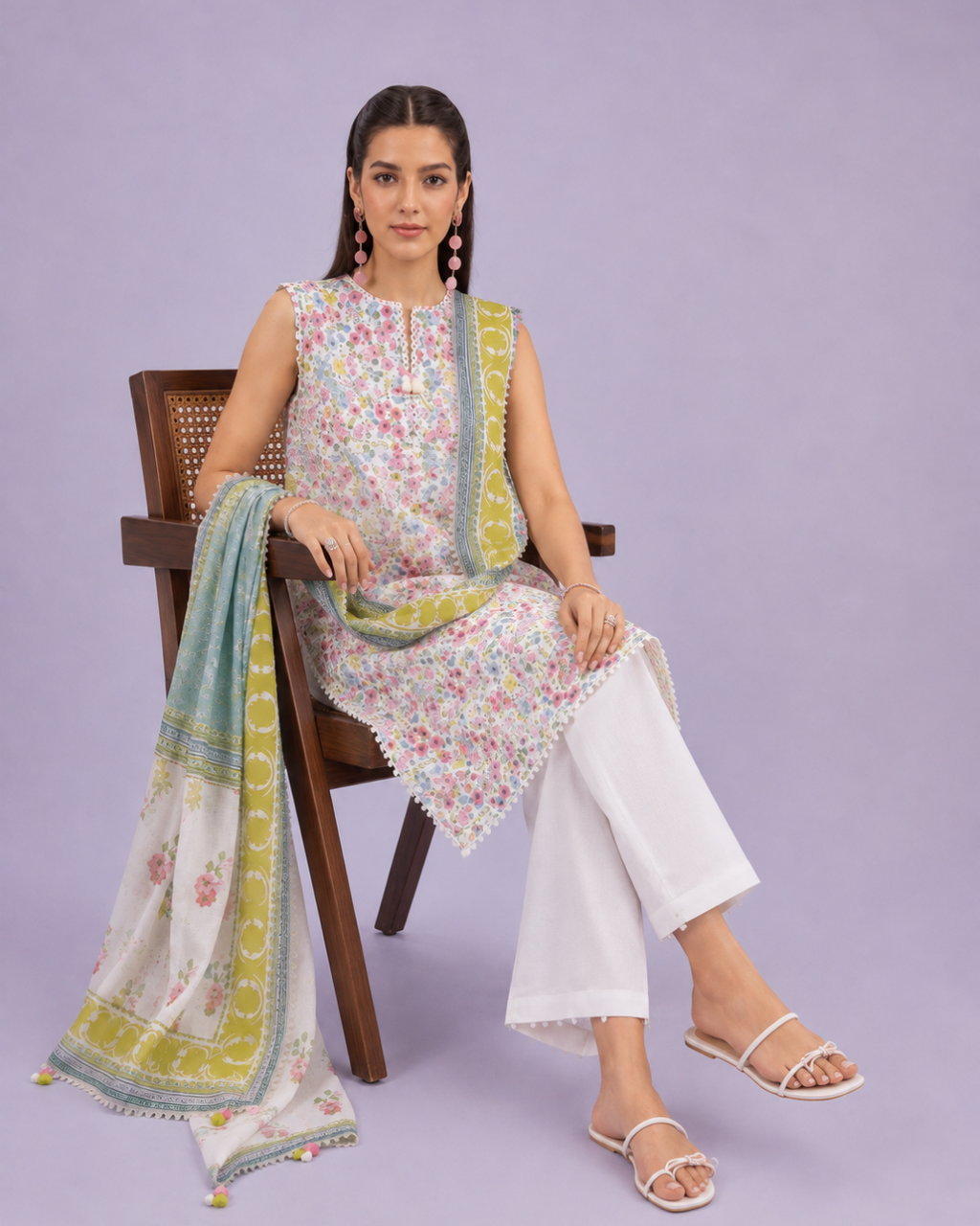 3- Piece Digital Printed Lawn Suit