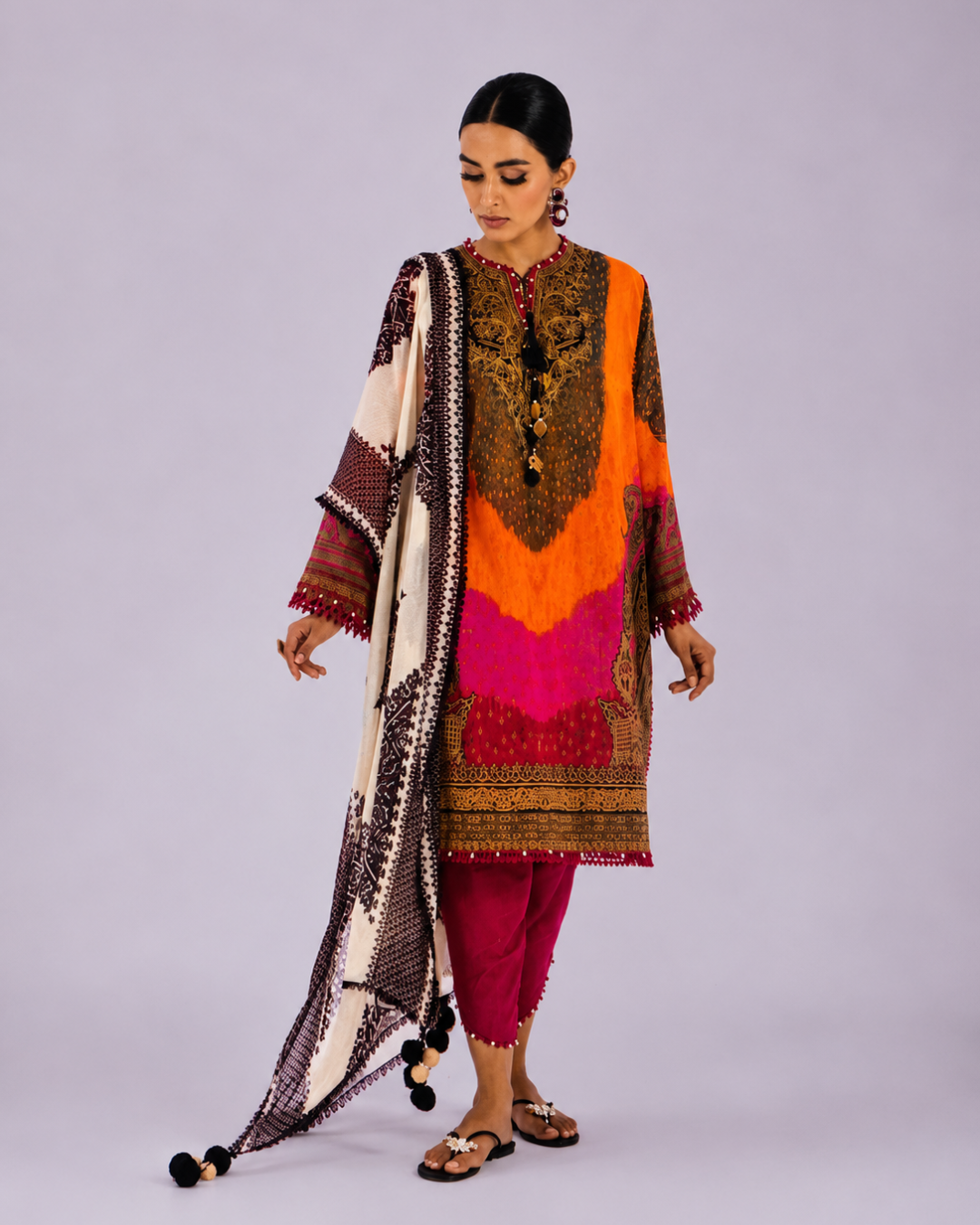 3- Piece Digital Printed Lawn Suit
