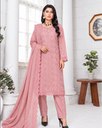 Embroidered 3- piece suit
