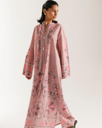 Original Ethnic Printed Kaftan – Unstitched