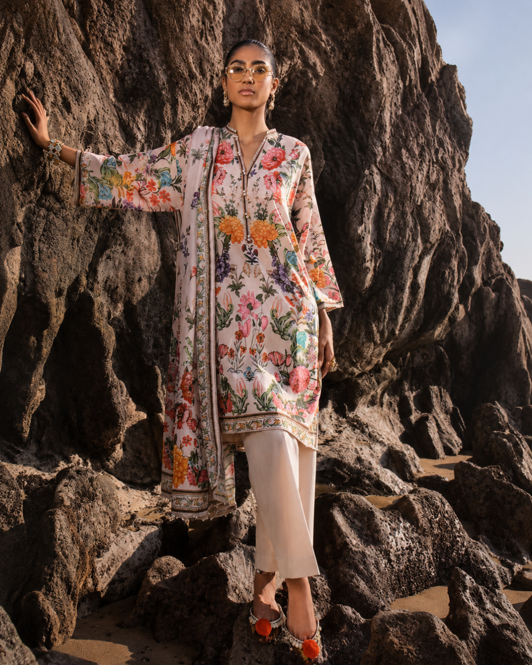 3- Piece Digital Printed Lawn Suit