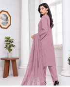 Embroidered 3- piece suit