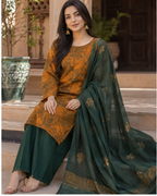3-Piece imported printed suit